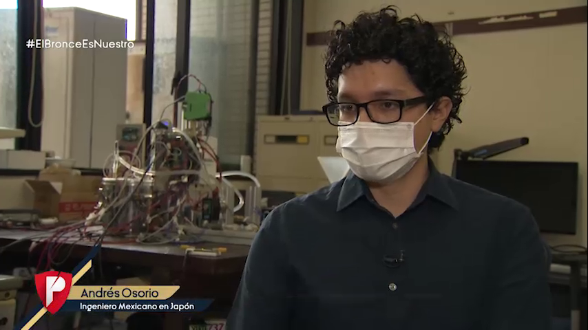 Andres Osorio’s research introduced in a TV interview